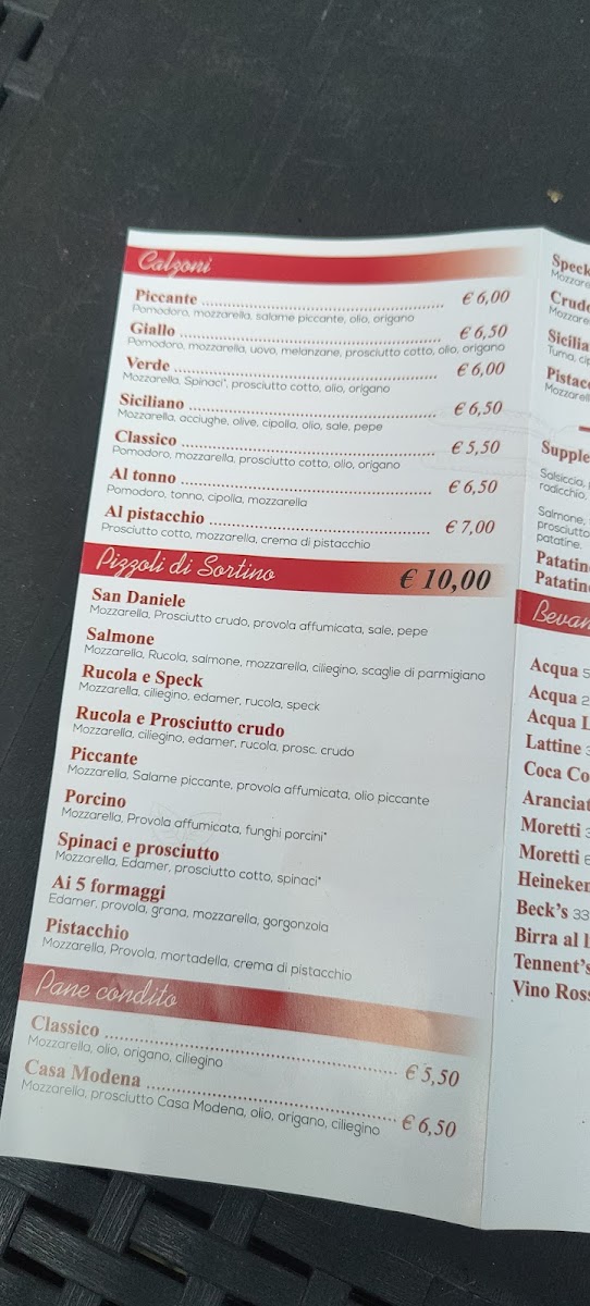 Menu Pizza Espressa Serafino-1
