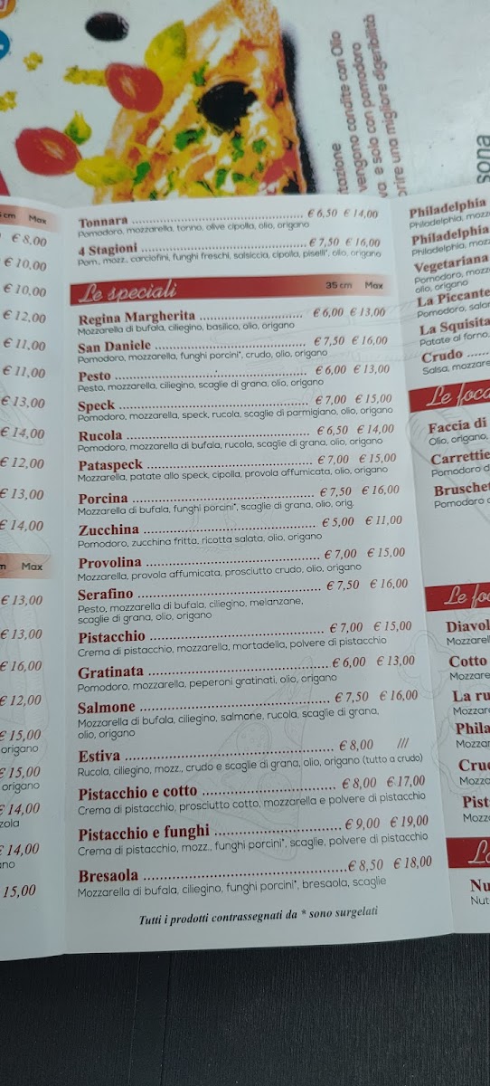 Menu Pizza Espressa Serafino-3